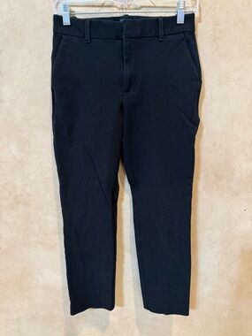 Gap career Black Slim Ankle Pants high rise comfy size 2
